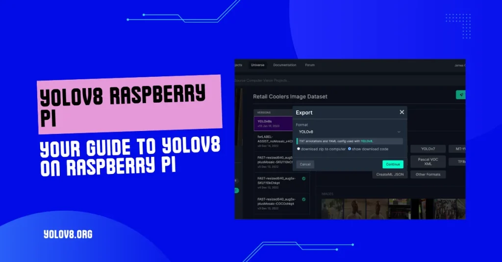 YOLOv8 Rasperrry pi