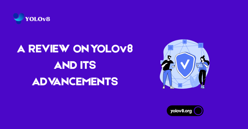 Overview image showcasing YOLOv8’s advancements in speed, accuracy, and real-world object detection applications